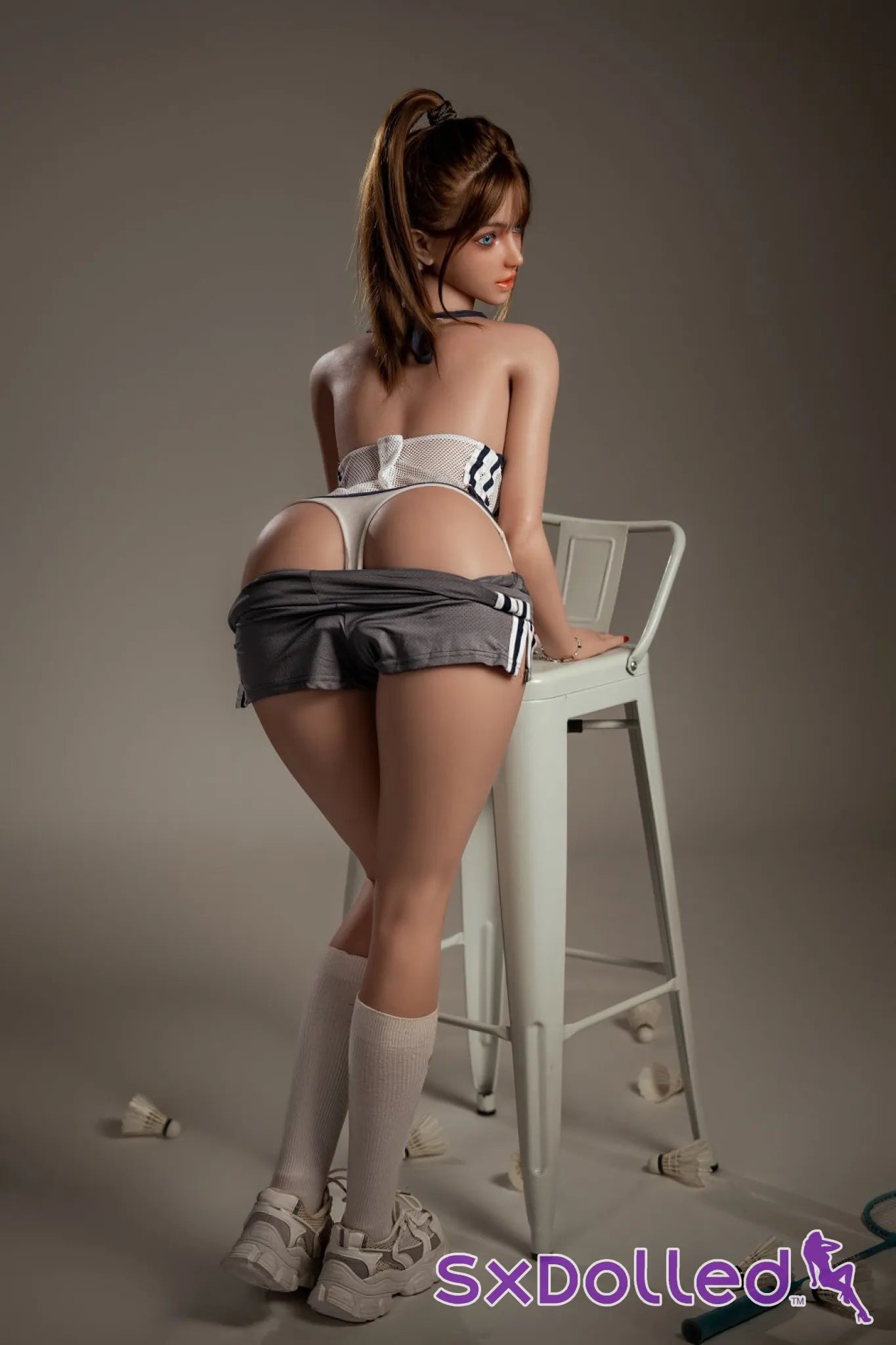 Zeki (E-Cup) (163cm) | Young Badminton Champion Sex Doll | HR Doll - E-Cup / 163cm / Brunette - Sex Doll