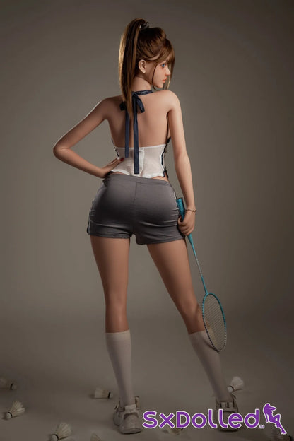 Zeki (E-Cup) (163cm) | Young Badminton Champion Sex Doll | HR Doll - E-Cup / 163cm / Brunette - Sex Doll