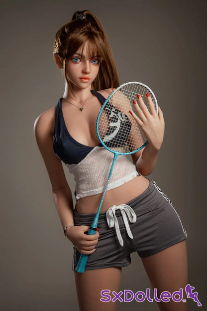 Zeki (E-Cup) (163cm) | Young Badminton Champion Sex Doll | HR Doll - E-Cup / 163cm / Brunette - Sex Doll