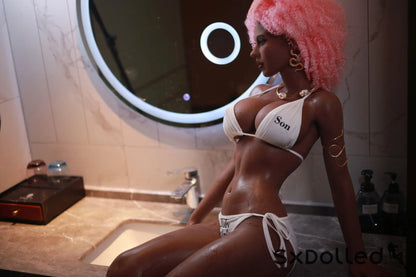 Zelitha (H-Cup) (162cm) | Slim Pink Afro Ebony Sex Doll | Fire Doll H-Cup / 162cm / Pink Sex Doll