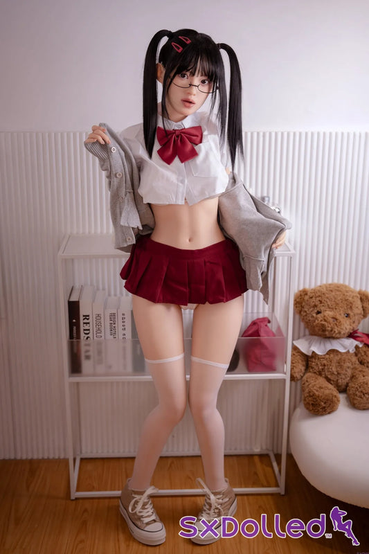 Zelitha (I-Cup) (148cm) | Thick Pear Asian Sex Doll | Orangein Doll I-Cup / 148cm / Black Sex Doll