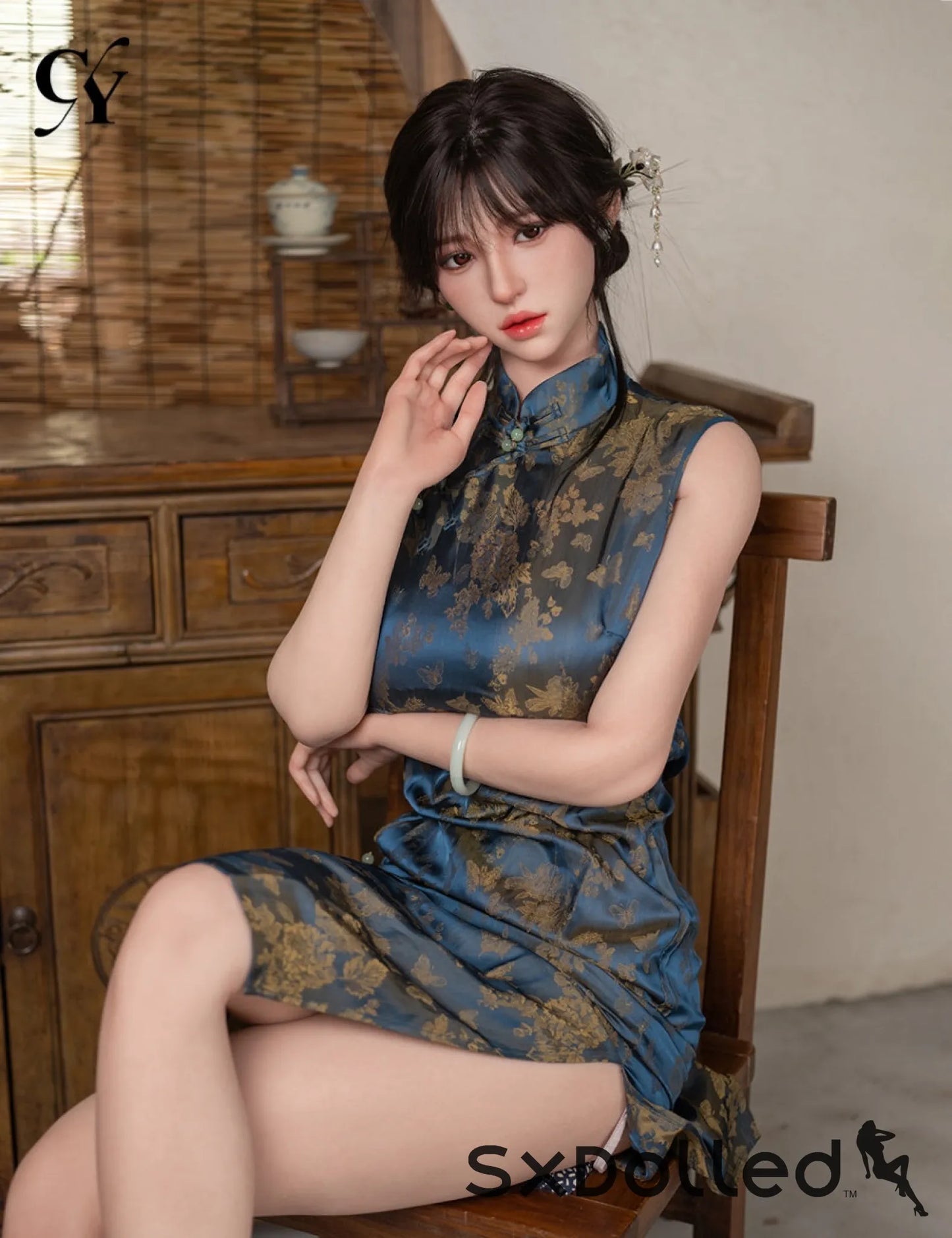 ZhiMin A (F-Cup) (168cm) | Traditional Asian Sex Doll | Top CY Doll F-Cup / 168cm / Brunette Sex Doll