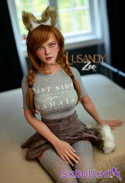 Zoe B (D-Cup) (161cm) | Curvy Outdoor Girl Sex Doll | Lusandy - D-Cup / 161cm / Brunette - Sex Doll