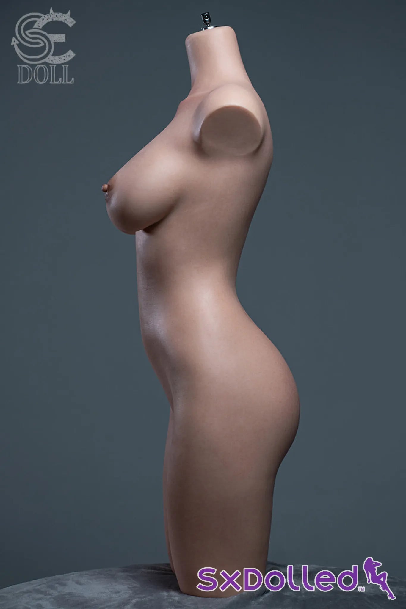 Zoe Ellis.A (F-Cup) (114cm) | Brunette Mature Sex Doll Torso | SE Doll - F-Cup / 114cm / Brunette - Sex Torso
