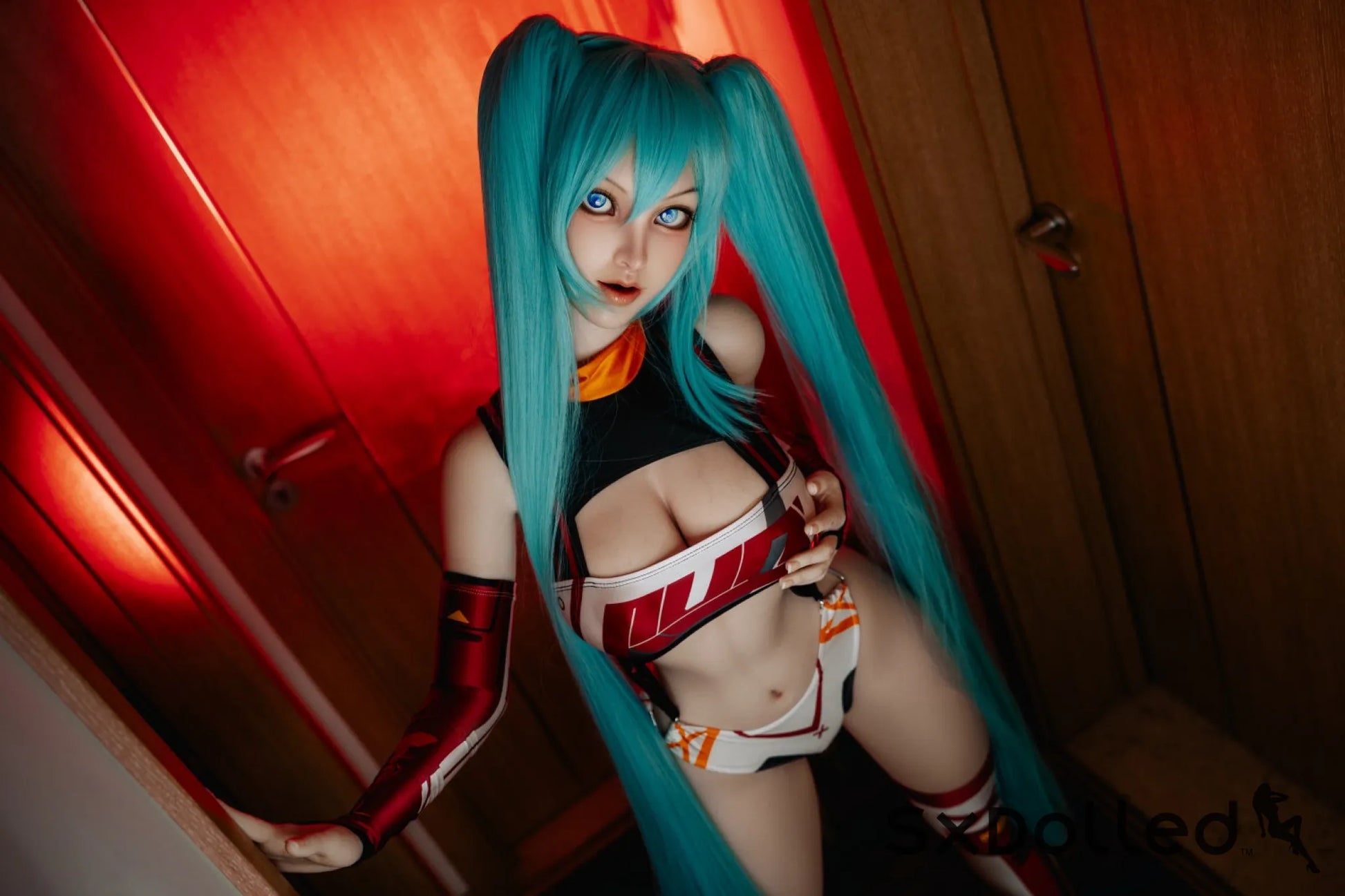 Zorienne (F-Cup) (158cm) | Blue Hair Pear Sex Doll | Orangein Doll F-Cup / 158cm / Blue Sex Doll