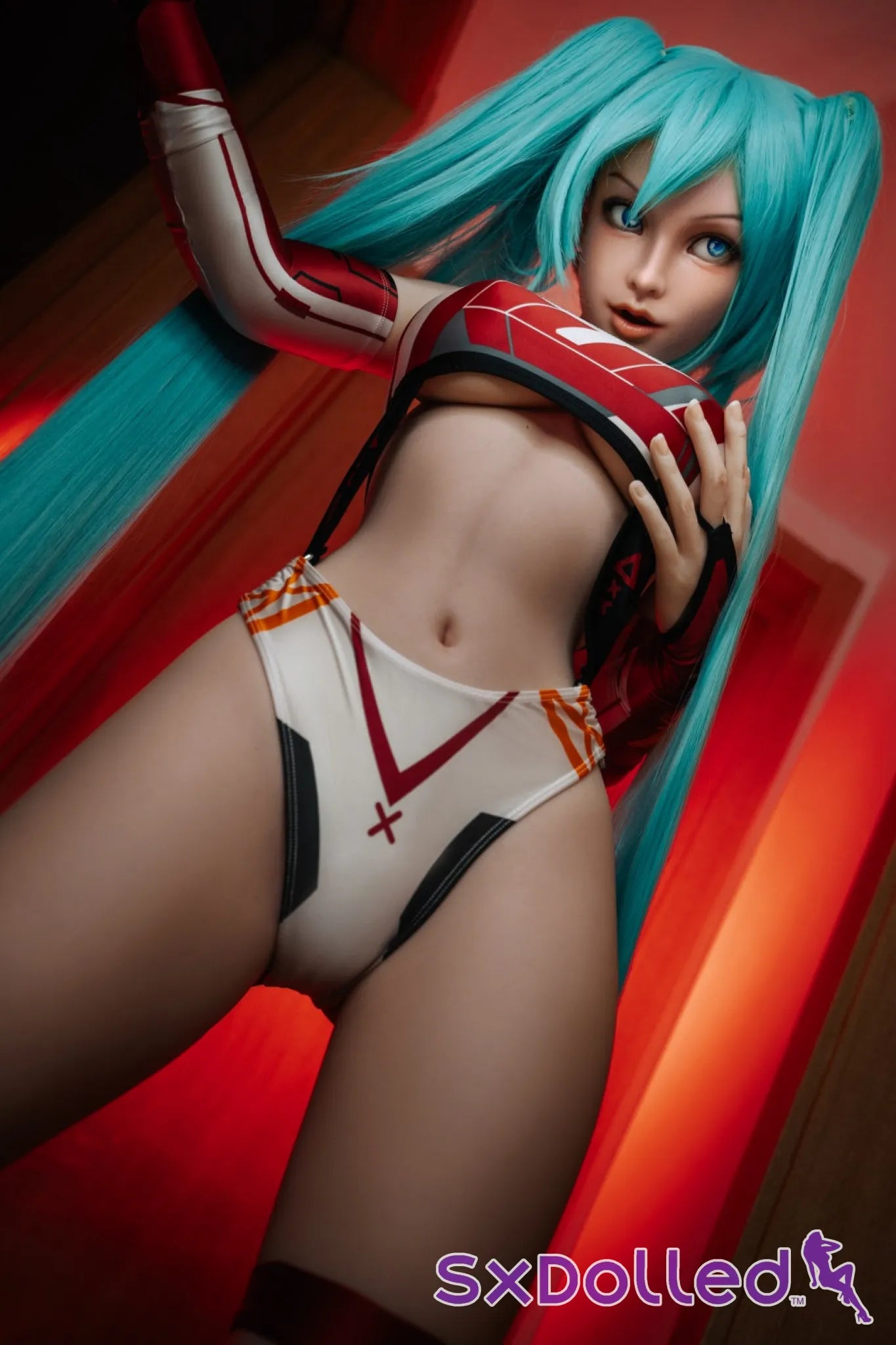 Zorienne (F-Cup) (158cm) | Blue Hair Pear Sex Doll | Orangein Doll F-Cup / 158cm / Blue Sex Doll