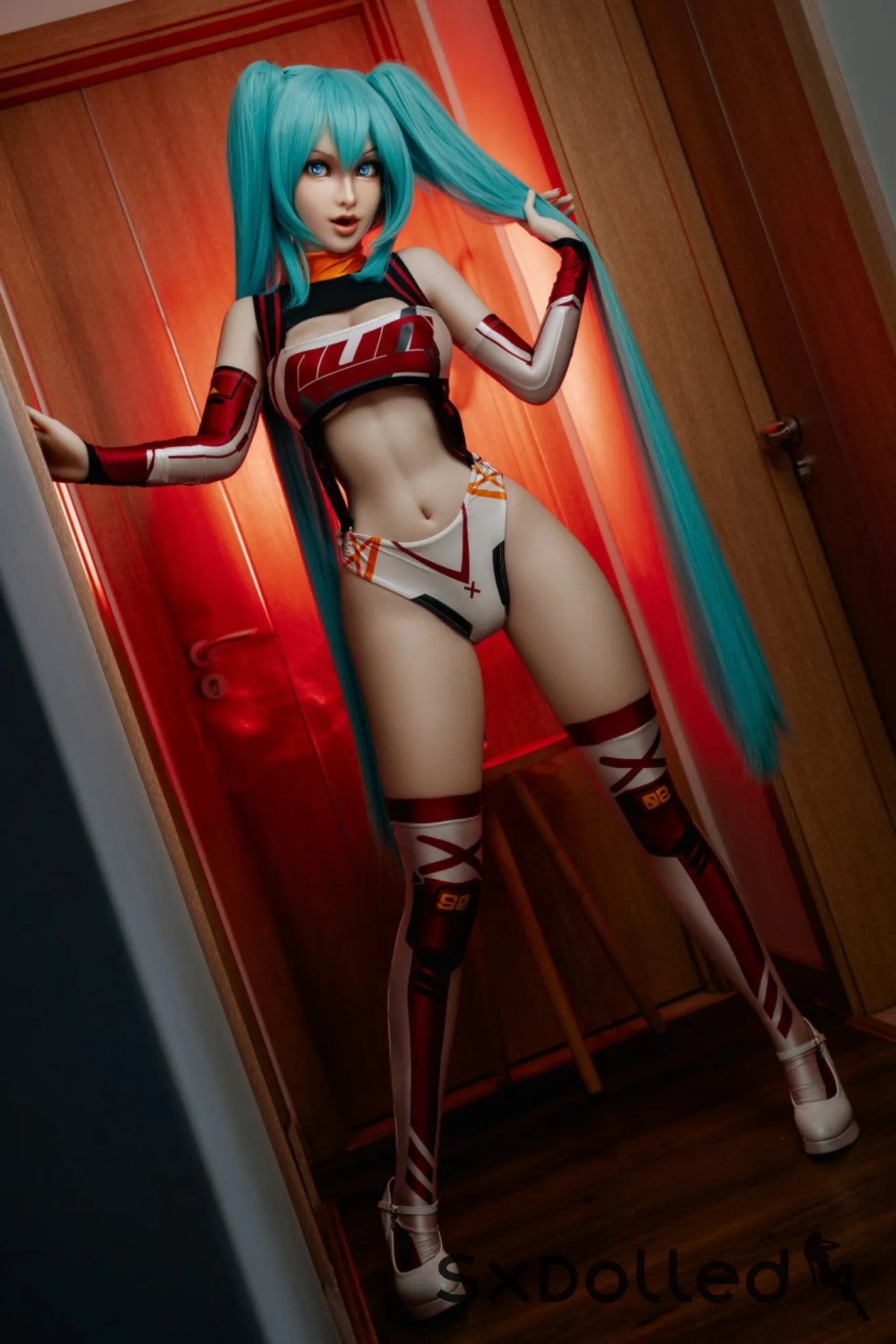 Zorienne (F-Cup) (158cm) | Blue Hair Pear Sex Doll | Orangein Doll F-Cup / 158cm / Blue Sex Doll