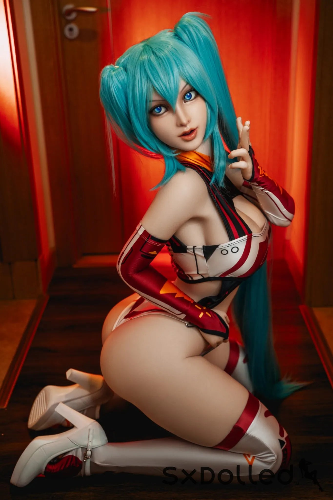 Zorienne (F-Cup) (158cm) | Blue Hair Pear Sex Doll | Orangein Doll F-Cup / 158cm / Blue Sex Doll